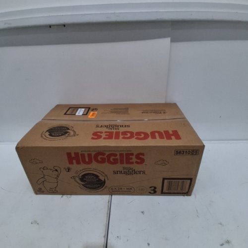 168PK HUGGIES LITTLE SNUGGLERS BABY DIAPERS - SIZE 3 - WINNIE THE POOH image 3