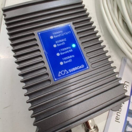 TONVE CELL PHONE SIGNAL BOOSTER - BOOST UP TO 5,000 SQ.FT - WHITE image 2