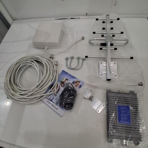 TONVE CELL PHONE SIGNAL BOOSTER - BOOST UP TO 5,000 SQ.FT - WHITE image 3