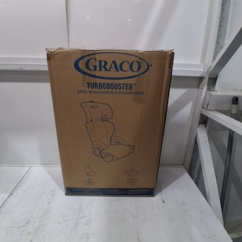 GRACO 2-IN-1 TURBOBOOSTER HIGHBACK TO BACKLESS BOOSTER CAR SEAT - 40-100LB MAX - BLACK (MODEL: 2168325) image 5