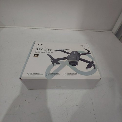 AMETA S20 LITE FOLDABLE 360° FLIPS BRUSHLESS MOTOR DRONE WITH CAMERA - 4 K; 3.7 V 1600 MAH - BLACK (MODEL: S20 LITE) image 8
