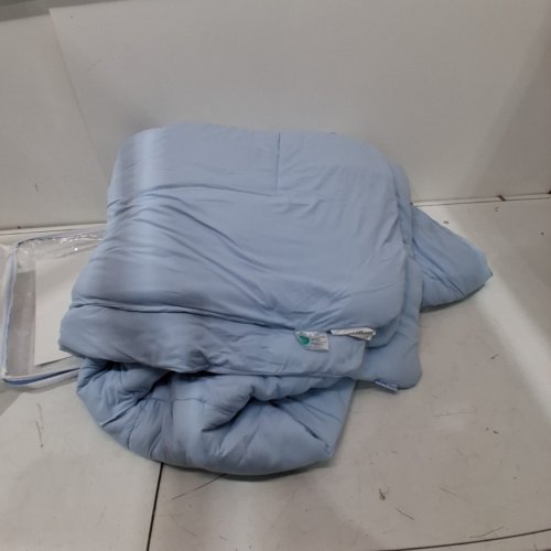 BELOW ZERO COOLING DUVET, SOFT TOUCH & COOL SENSATION - 90" X 98" - QUEEN - LIGHT BLUE (MODEL: 4526441) image 3