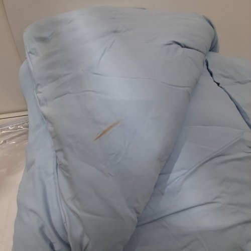 BELOW ZERO COOLING DUVET, SOFT TOUCH & COOL SENSATION - 90" X 98" - QUEEN - LIGHT BLUE (MODEL: 4526441) image 5