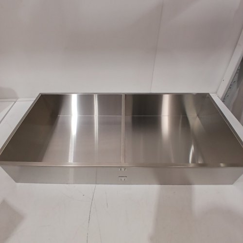 SHOWER NICHE STORAGE SHELF - 24'' X 14'' - STAINLESS STEEL image 2