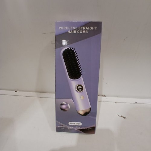 MGE MINI CORDLESS TRAVEL HAIR STRAIGHTENER BRUSH - 9 HEAT SETTINGS - PINK/ROSE GOLD (MODEL: MGE-031) image 4