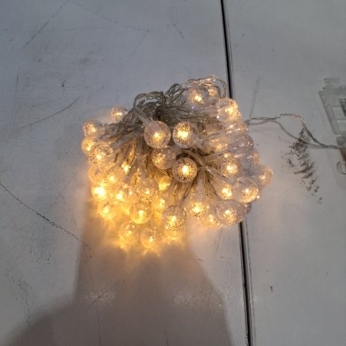 ANJAYLIA BATTERY POWERED LED GLOBE STRING LIGHTS WITH REMOTE AND 8 LIGHT SETTINGS - 26FT - WARM WHITE image 2