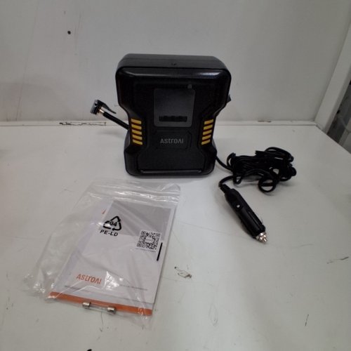 ASTROAI PORTABLE AIR COMPRESSOR - 12 V, 150 PSI, 17 L/MIN - BLACK (MODEL: JY21P160-12) image 3