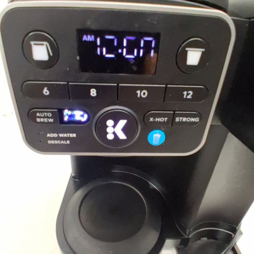 KEURIG K-DUO SINGLE SERVE & DRIP COFFEE MAKER - 12 CUP GLASS CARAFE - BLACK (MODEL: K5600) image 2