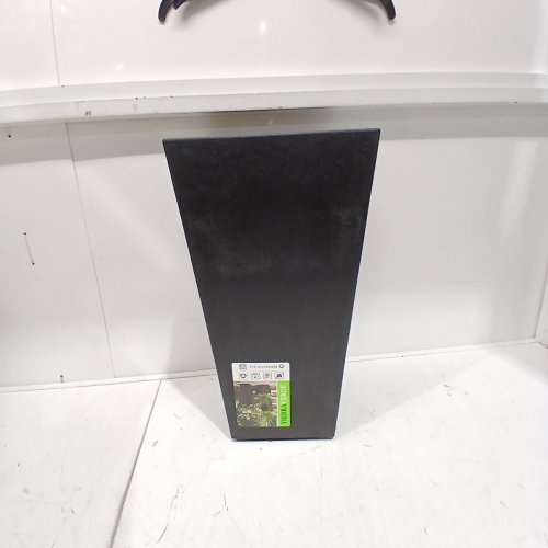 TIERRA VERDE SONATA SQUARE SELF WATERING TALL PLANTER -20" -DARK GREY image 2