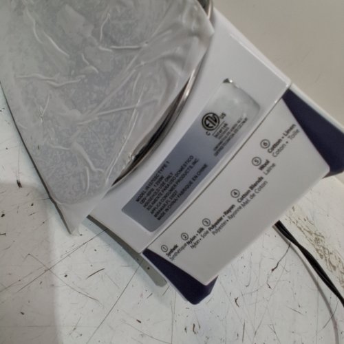 BLACK + DECKER STEAM ADVANTAGE IRON - WHITE / NAVY (MODEL : 30113914) image 5