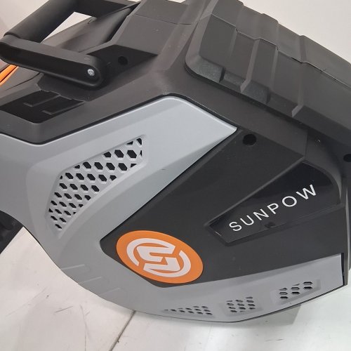 SUNPOW RETRACTABLE GARDEN HOSE REEL - 1/2" - 82FT - GREY/SILVER (MODEL: ZYW03-S20) image 5