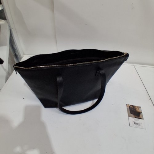 BUFFALO DAVID BITTON LEATHER TOTE SHOULDER BAG - BLACK (MODEL: 2012486) image 4