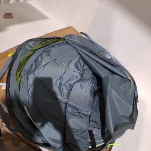 RIVENFLO 4 PERSON EASY POP UP TENT, WATERPROOF, AUTOMATIC SETUP WITH 2 DOORS - FOREST GREEN image 3