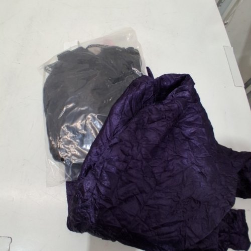 3PC GIRLS DISGUISE WICKED ELPHABA DELUXE COSTUME - LARGE 10-12 - PURPLE image 3