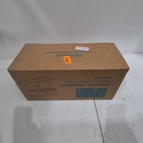 GROWELL INDOOR HYDROPONICS GROWING SYSTEM WITH LAMP AND PUMP - FITS UP TO 16 PODS - 8L CAPACITY - BLACK (MODEL: HS05) image 4