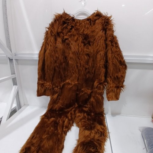 6PC ADULT CALIFORNIA COSTUMES GORILLA SUIT COSTUME - OSFM - BROWN image 4