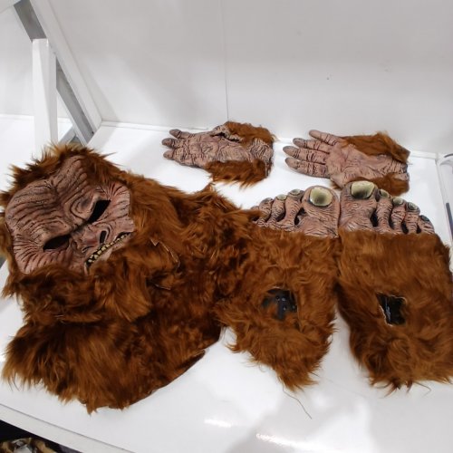 6PC ADULT CALIFORNIA COSTUMES GORILLA SUIT COSTUME - OSFM - BROWN image 6
