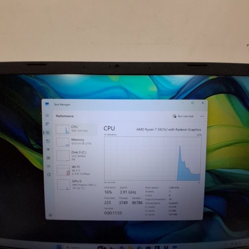 ACER ASPIRE GO 15 LAPTOP COMPUTER - 15.6" FHD DISPLAY | RYZEN 7 5825U | 32GB DDR4 RAM, 1TB SSD | WINDOWS 11 HOME - SILVER - (MODEL:AG15-42P-R4QQ) image 6