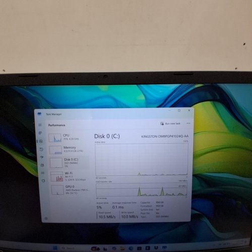 ACER ASPIRE GO 15 LAPTOP COMPUTER - 15.6" FHD DISPLAY | RYZEN 7 5825U | 32GB DDR4 RAM, 1TB SSD | WINDOWS 11 HOME - SILVER - (MODEL:AG15-42P-R4QQ) image 8