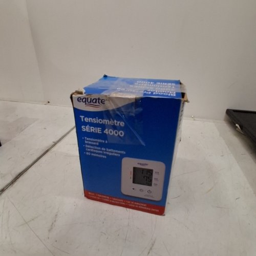 EQUATE 4000 SERIES BLOOD PRESSURE MONITOR - WHITE image 4