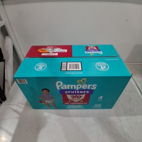 108PK PAMPERS PULL ON CRUISERS 360° FIT GAP-FREE FIT DISPOSABLE BABY DIAPERS - SIZE 4 (22LBS+) image 2