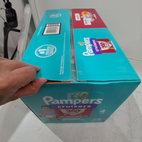 108PK PAMPERS PULL ON CRUISERS 360° FIT GAP-FREE FIT DISPOSABLE BABY DIAPERS - SIZE 4 (22LBS+) image 3