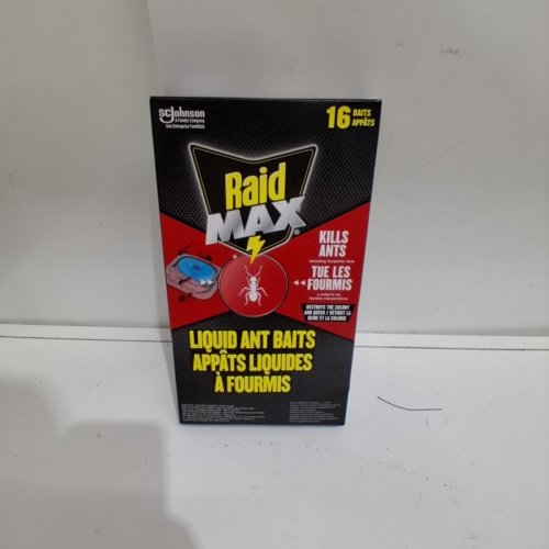 16PK RAID MAX LIQUID ANT BAIT TRAPS (MODEL: 1997885) image 2