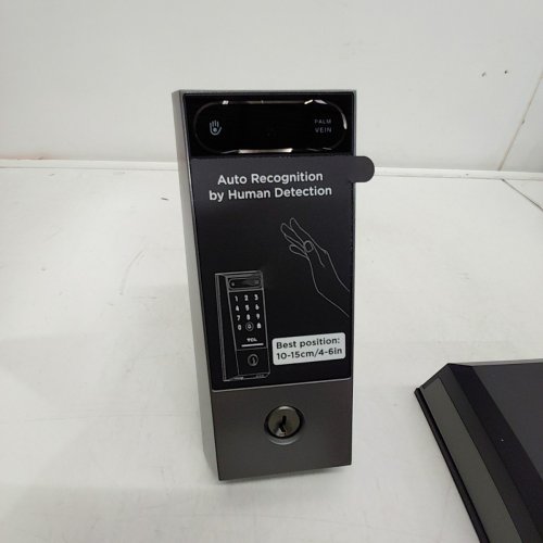 TCL PALM VEIN SMART DOOR LOCK - DARK GREY (STYLE: D2 PRO) image 3