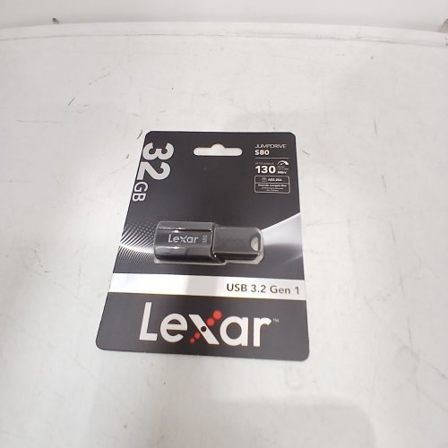 LEXAR JUMPDRIVE USB 3.2 GENERATION 1 FLASH DRIVE - 32GB - UP TO 130 MB/S - BLACK (MODEL: S80) image 2