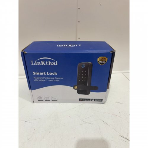 LINKTHAI SMART LOCK WITH 5 FLEXIBLE ENTRY METHODS, REVERSIBLE HANDLES - BUILD IN WIFI AND TAMPER-PROOF DESIGN - BLACK (MODEL: Z30) image 4