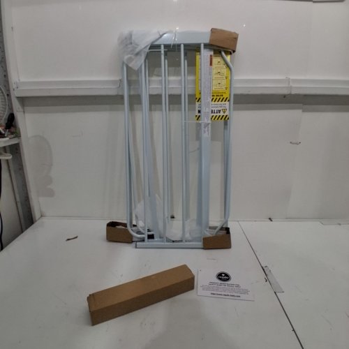 REGALO EASY STEP EXTRA WIDE BABY GATE - 30" X 29"-49" - WHITE (MODEL: 1164 EW DS) image 2