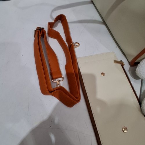 SMALL PET CARRIER BAG - 13.4" X 9" X 5.5" - BROWN/CREAM image 7