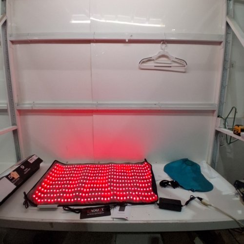 KAOUDT DUAL WAVELENGTH TPU RED LIGHT BLANKET WITH 2600 LEDS (660NM & 850NM) - 37" X 23" - BLACK (MODEL: HGSD) image 4