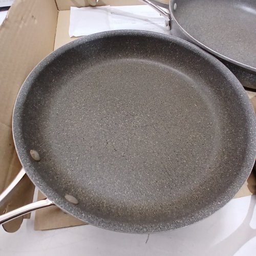 3PC HENCKELS PAN SET - 8"/10"/12" - GREY (MODEL: 1707146) image 3