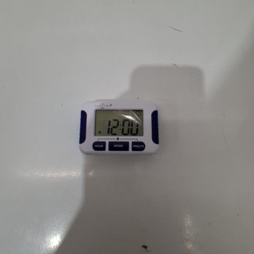TABTIME ELECTRONIC PILL REMINDER TIMER WITH 8 ALARMS PER DAY - WHITE/BLUE image 3