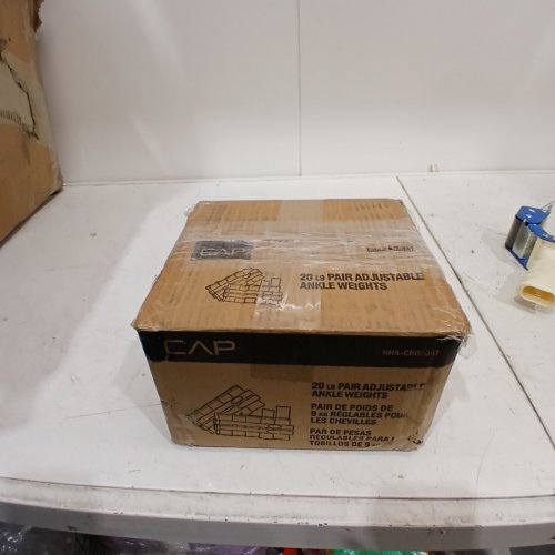2PK CAP BARBELL ADJUSTABLE ANKLE WEIGHTS, 10LBS EACH (MODEL: HHA-CB020A1) image 3