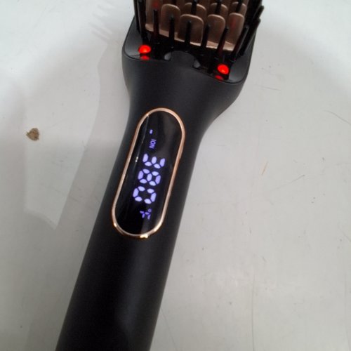 NICEBAY HAIR STRAIGHTENER BRUSH - BLACK (MODEL: HS-225) image 2