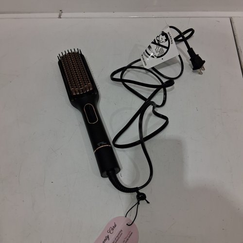 NICEBAY HAIR STRAIGHTENER BRUSH - BLACK (MODEL: HS-225) image 3