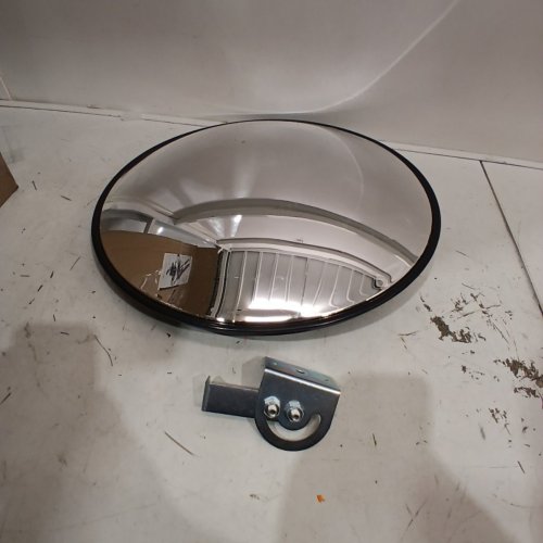 VISION OUTDOOR ACRYLIC CONVEX MIRROR - 18" - BLACK (MODEL: OC1800) image 2