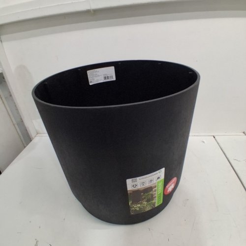 TIERRA VERDE ALTO RECYCLED RUBBER SELF WATERING PLANTER - 15" X 15" - BLACK (MODEL: MT5100768) image 2