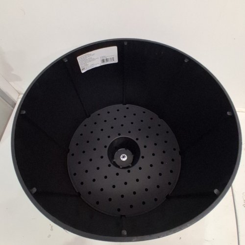 TIERRA VERDE ALTO RECYCLED RUBBER SELF WATERING PLANTER - 15" X 15" - BLACK (MODEL: MT5100768) image 3