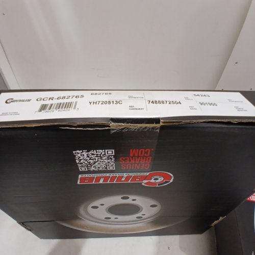 2PK GENIUS REAR BRAKE ROTORS FOR SELECT FORD F150 & F150 LIGHTNING MODELS - (MODEL: GENIUS GCR-682765) image 4