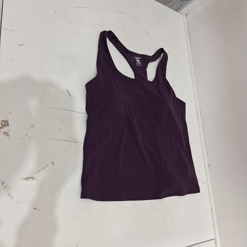 ATHLETIC WORKS T BACK TANK TOP - LARGE - PURPLE image 2