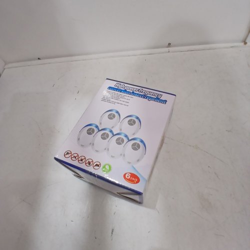 6PK PLUG IN PEST REPELLER FOR BUGS, INSECTS, ROACHES, MICE, SPIDERS, RODENTS, MOSQUITOES INDOOR USE - WHITE image 4