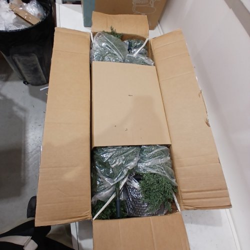 2PK ARTIFICIAL POTTED CEDAR TOPIARY TREES - 5FT - CEDAR GREEN image 2