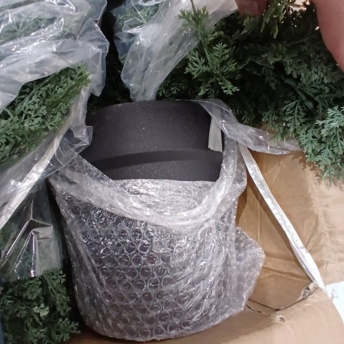 2PK ARTIFICIAL POTTED CEDAR TOPIARY TREES - 5FT - CEDAR GREEN image 3