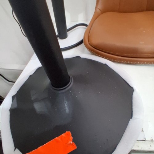 2PK VASAGLE HEIGHT ADJUSTABLE SWIVEL BAR STOOLS WITH BACKREST - 17.32" X 35.43" TO 44.09" - CARAMEL BROWN (MODEL: LJB095K01/LJB095KN01) image 3