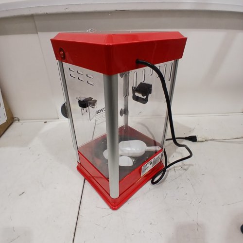 VEVOR VINTAGE POPCORN POPPER MACHINE - 1.5 GAL - RED (MODEL : 6077) image 4