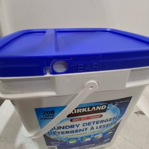 KIRKLAND SIGNATURE HEAVY-DUTY SUPER CONCENTRATED LAUNDRY DETERGENT - 8.5KG - WHITE (MODEL: 301910) image 4