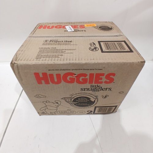 186PK HUGGIES SNUG & DRY BABY DIAPERS - SIZE 2 - WINNIE THE POOH image 2